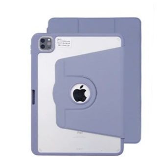 三つ折り回転式多機能保護型カバー 本体収納iPad Proケース