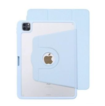 三つ折り回転式多機能保護型カバー 本体収納iPad Proケース