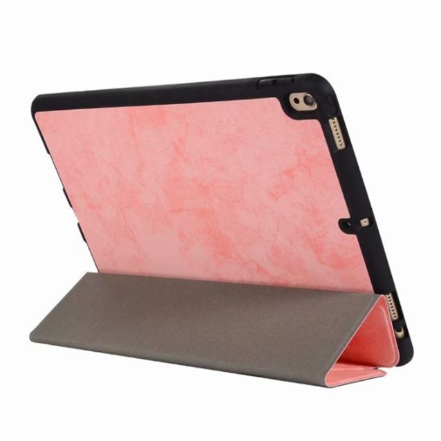  ペンホルダー付き三つ折りスタンド機能付きipadカバー