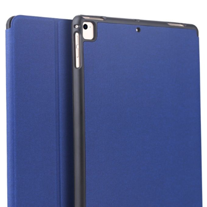 三つ折りスタンド機能付きペンホルダー搭載保護ipad proカバーケース