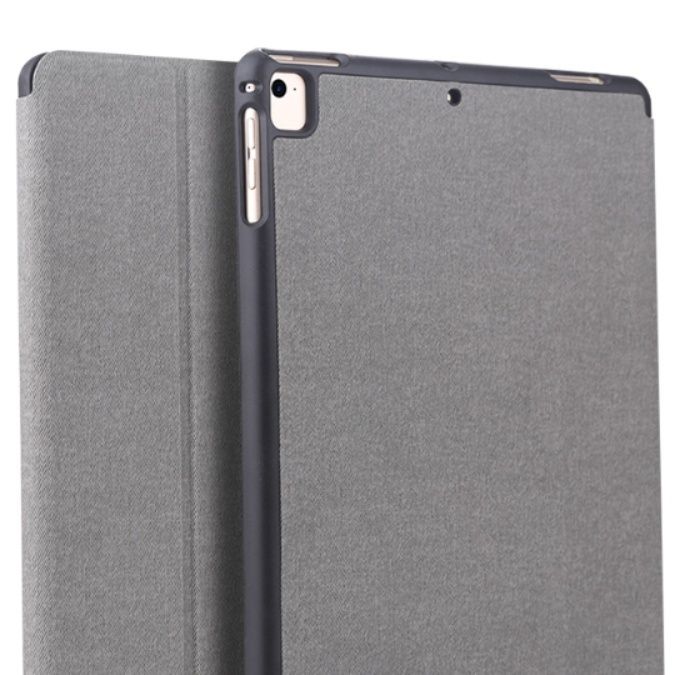 三つ折りスタンド機能付きペンホルダー搭載保護ipad proカバーケース