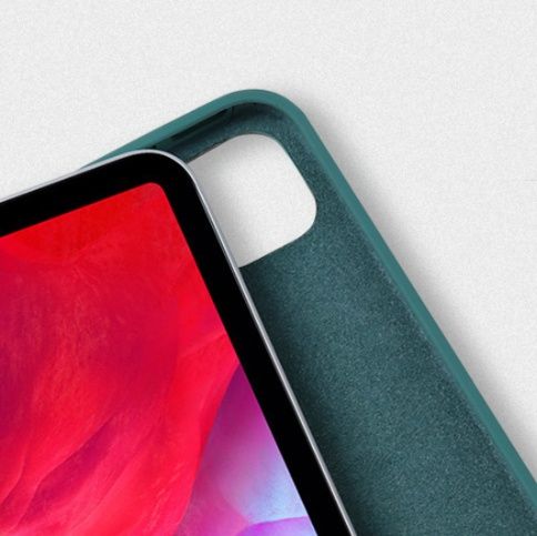 超薄型軽量マイクロファイバー仕様ipad proカバー保護ケース