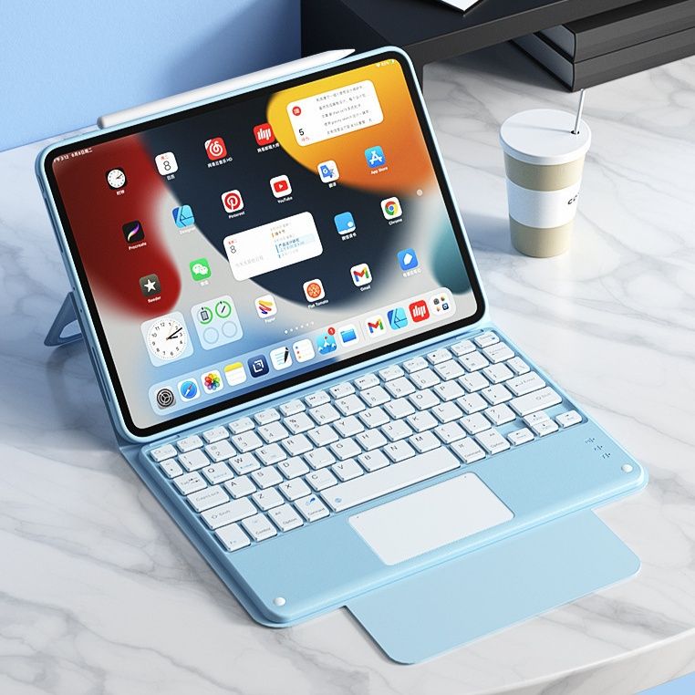 ipadカバーiPad Pro ケース 多機能キーボード一体型タブレット保護ケース