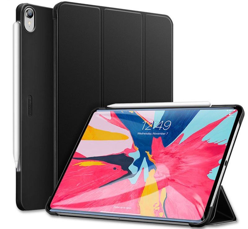 ipadカバー 三つ折りスタンド機能付き軽量薄型保護カバー