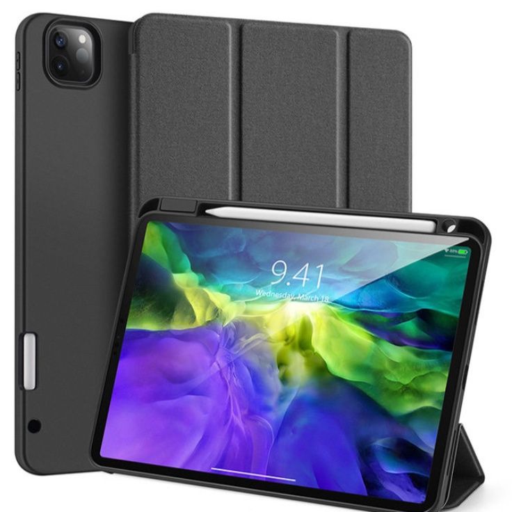 ipadカバー 三つ折りスタンド機能付き全面保護型iPad Pro ケース