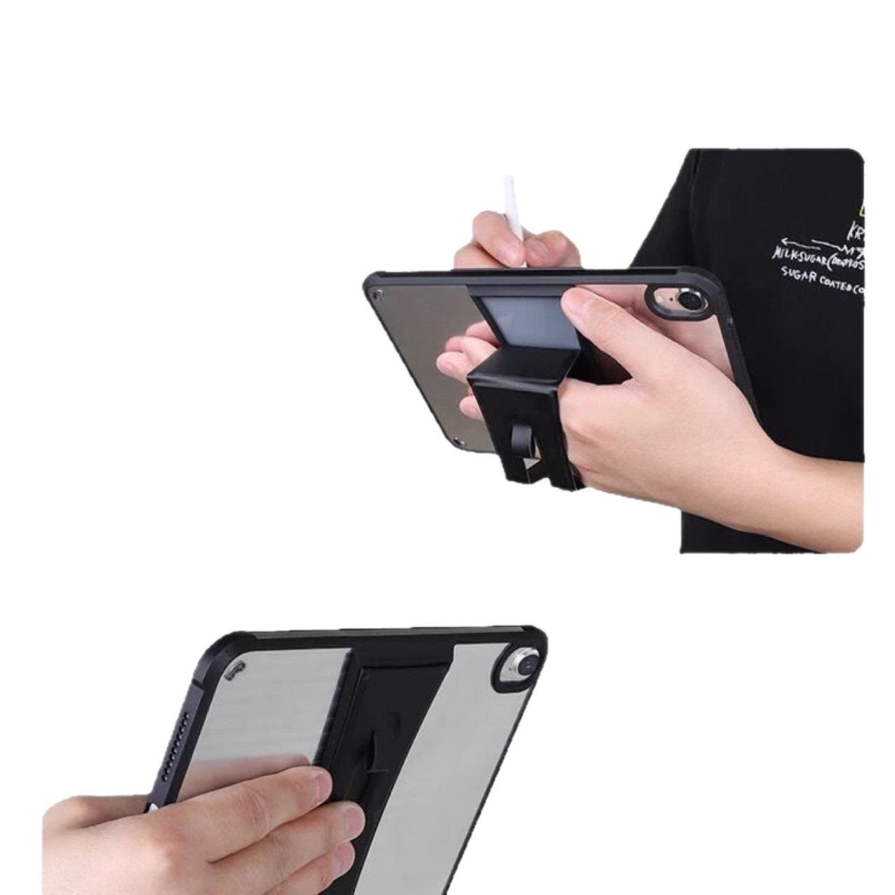 ipadカバー 透明スタンド付きミニケース
