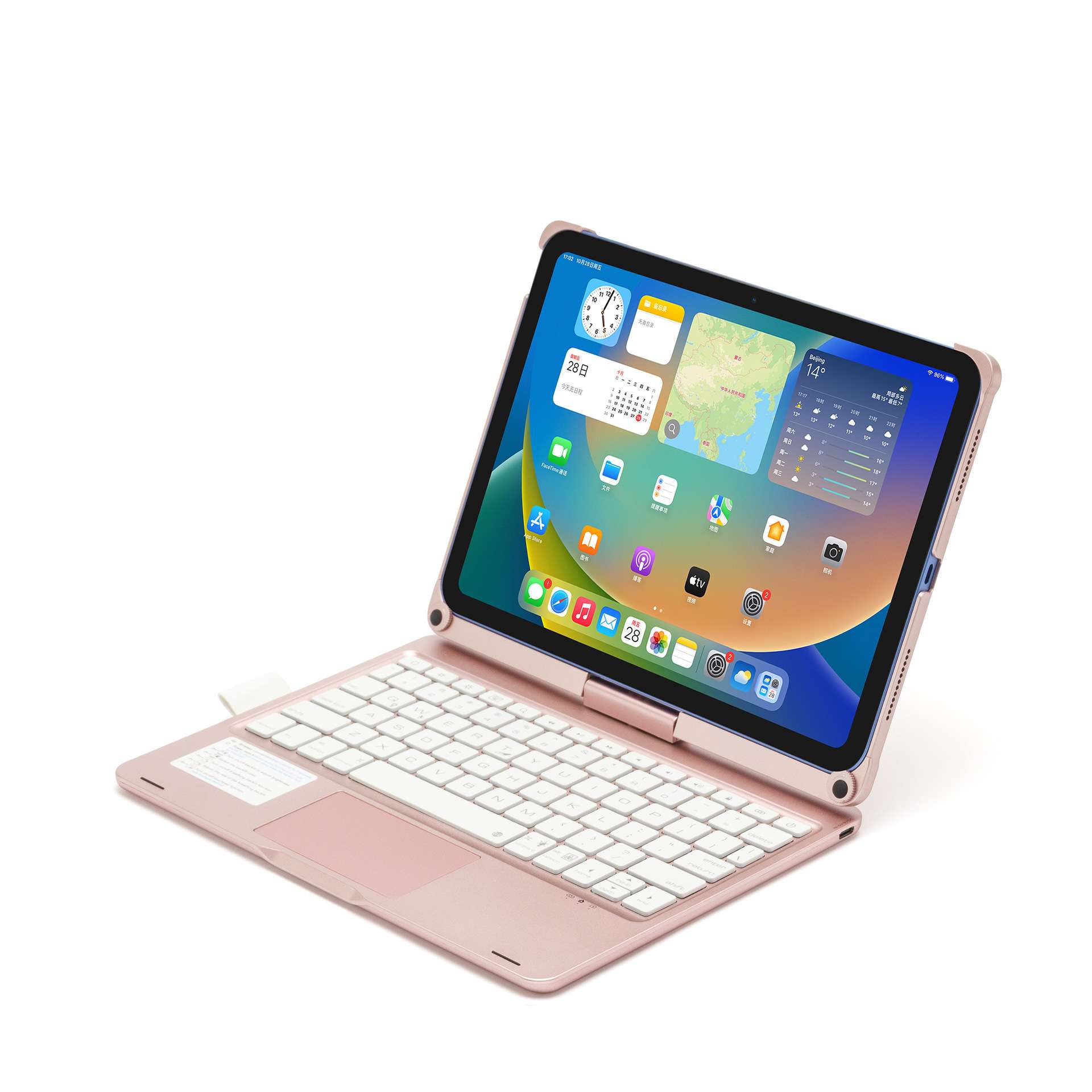 iPadカバーiPad Air用 キーボード付き保護ケース