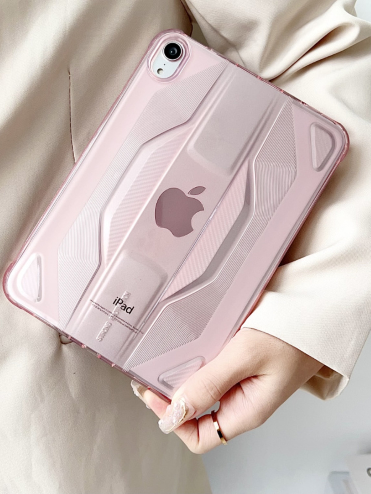ipadカバー ミニ用 透明感デザインカバー