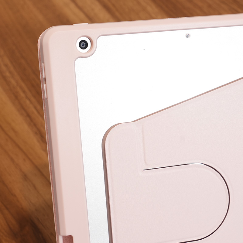 ipadカバー 透明背面スタンド付き保護ケース