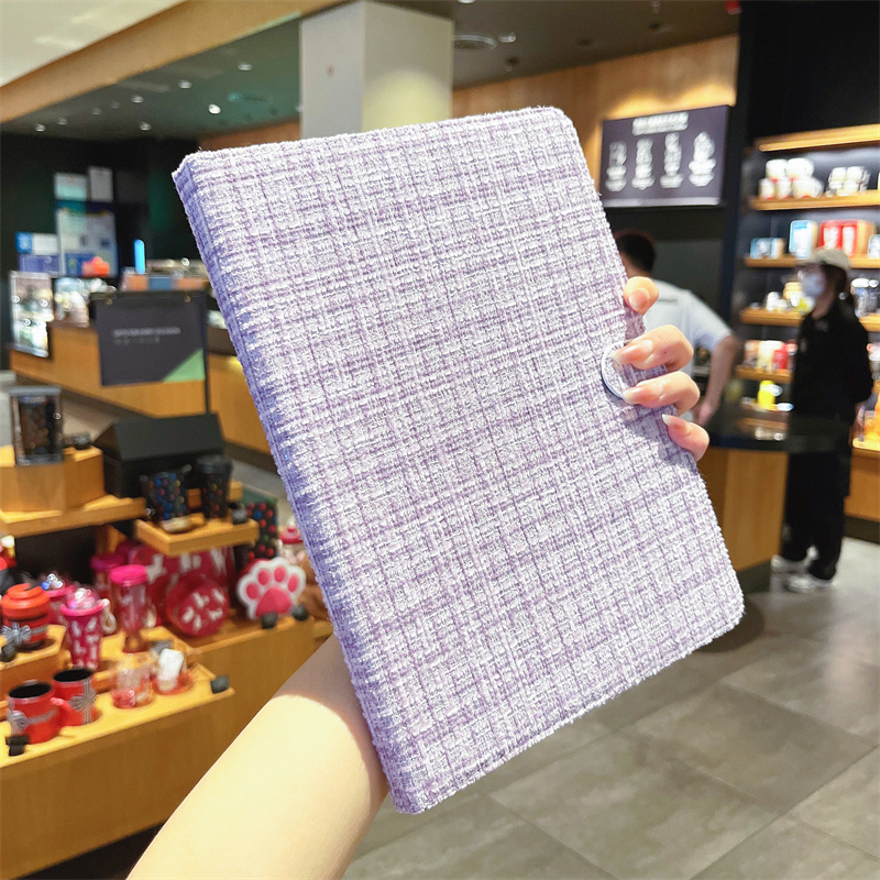 ipadカバー 織り目模様の高級感あふれるタブレットケース