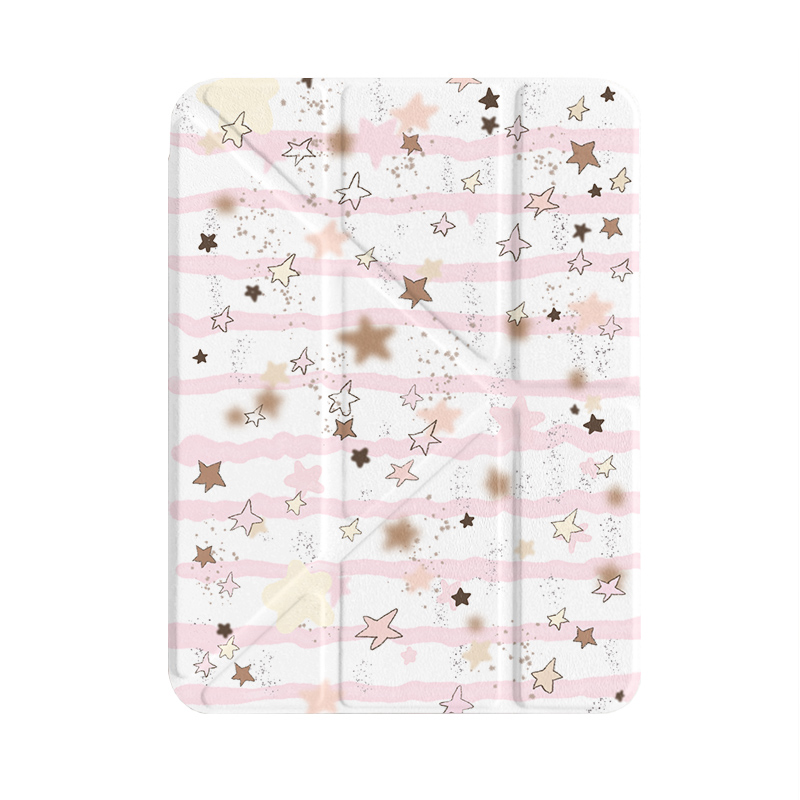 ipadカバー 星空きらめき 折り畳み式保護ケース