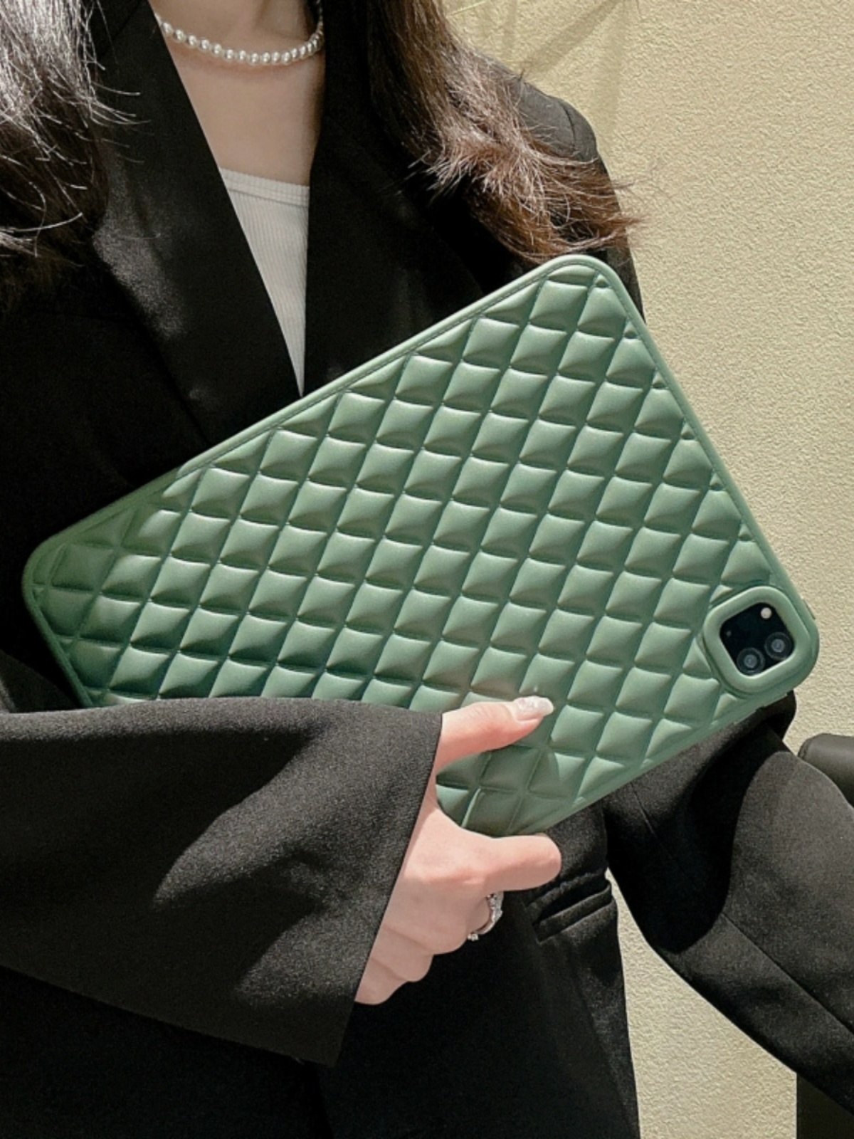 ipadカバー アイパッド用キルティングカバー