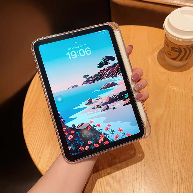 iPadカバー透明保護 アイパッドエア 第5世代 ケース