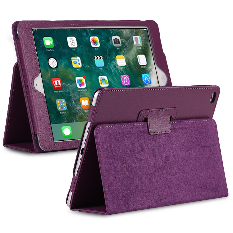 ipadカバー 上質レザー調スタンド機能付き保護ケース