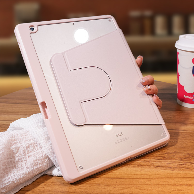 ipadカバー 透明背面スタンド付き保護ケース