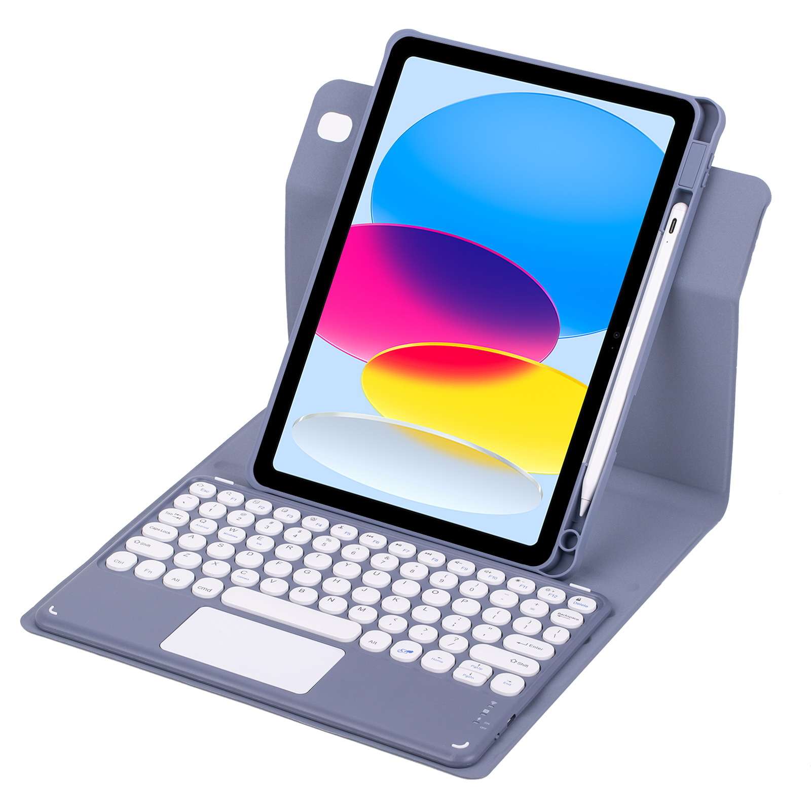 iPadカバータブレット用キーボード付き保護ケース