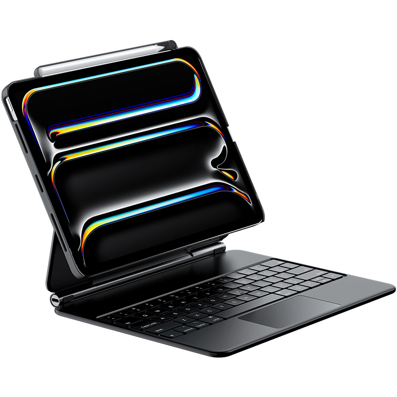 ipadカバーiPad Pro ケース キーボード一体型多角度調整可能保護ケース