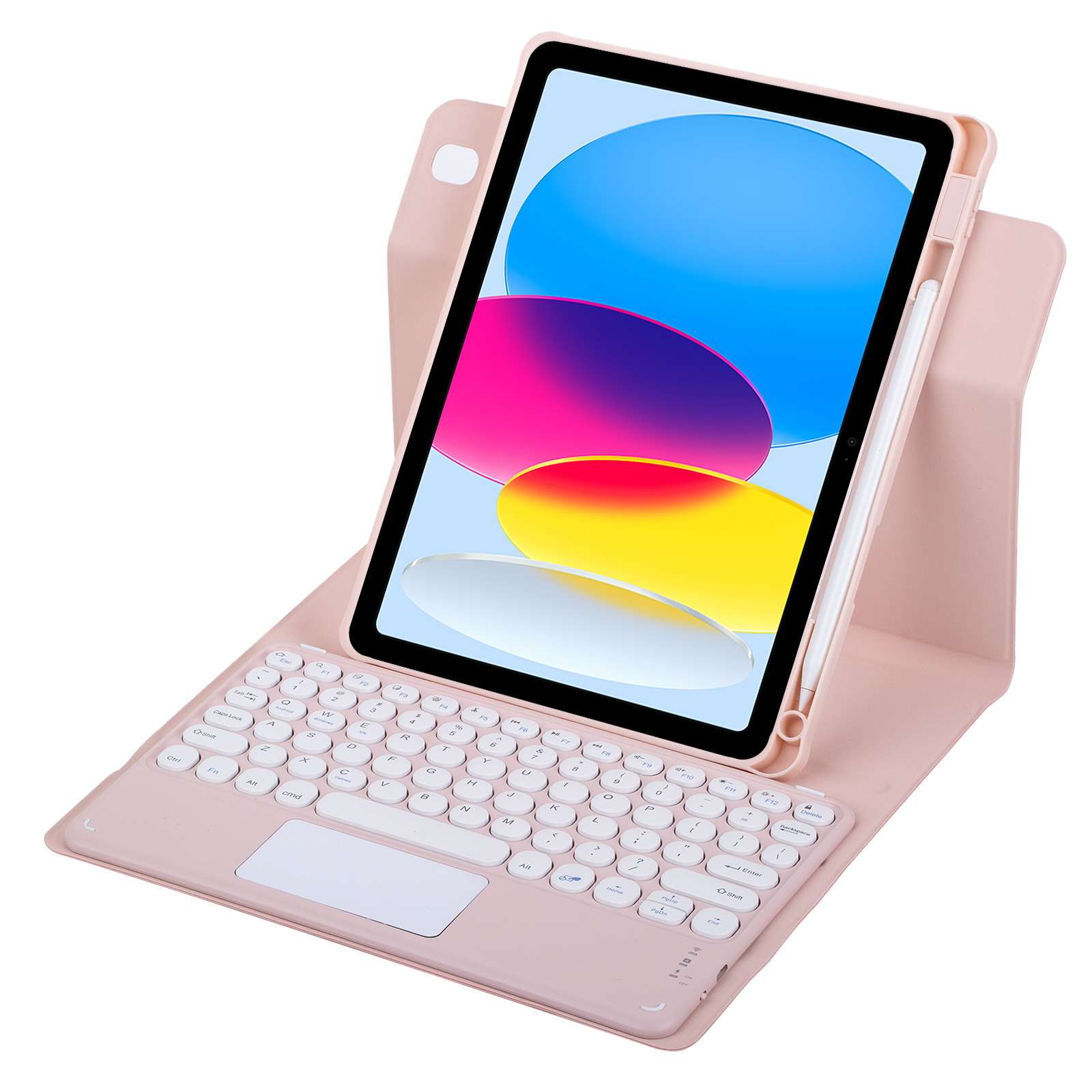 iPadカバータブレット用キーボード付き保護ケース