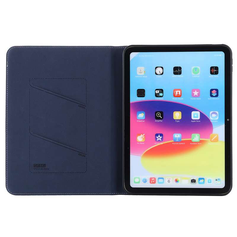 iPadカバー 第十世代アイパッド用 高級感レザーケース