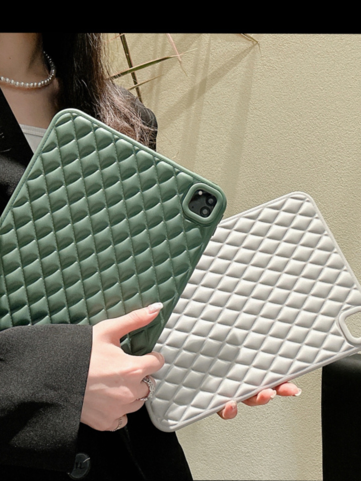 ipadカバー アイパッド用キルティングカバー