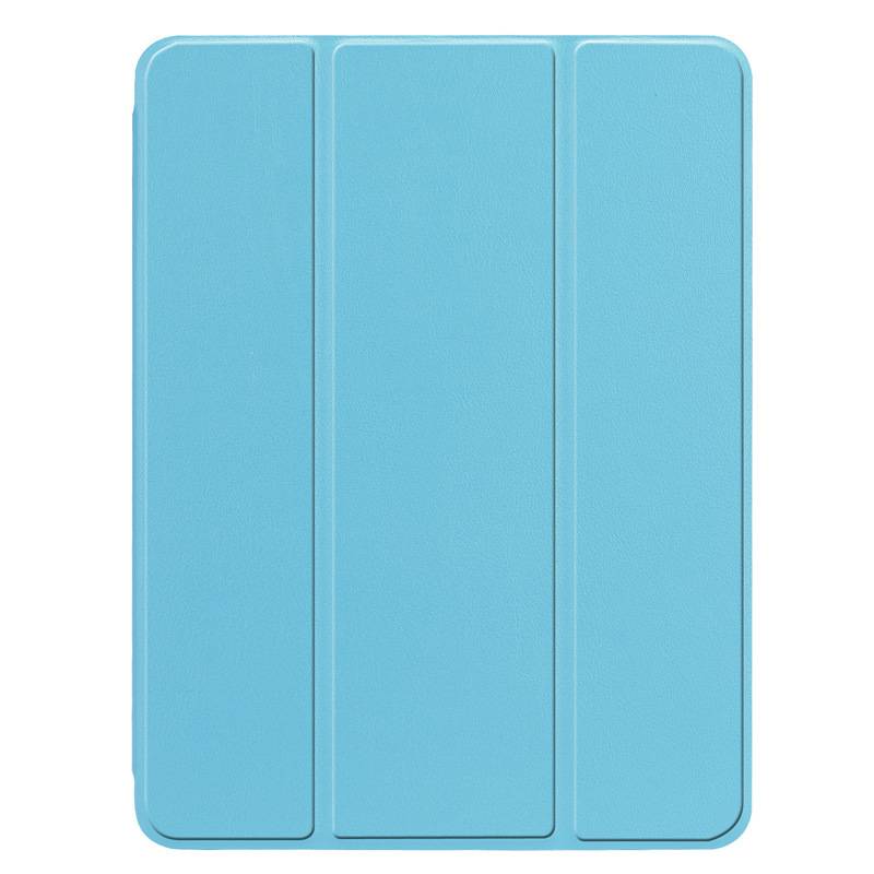 三つ折りスタンド機能付きペンホルダー搭載ipadカバー