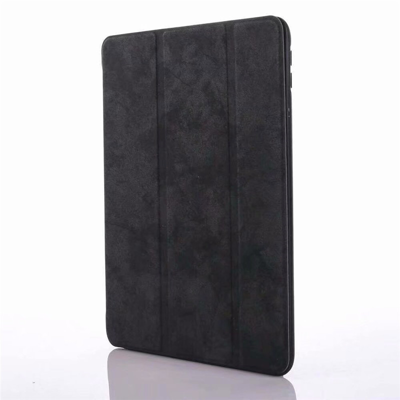  ペンホルダー付き三つ折りスタンド機能付きipadカバー