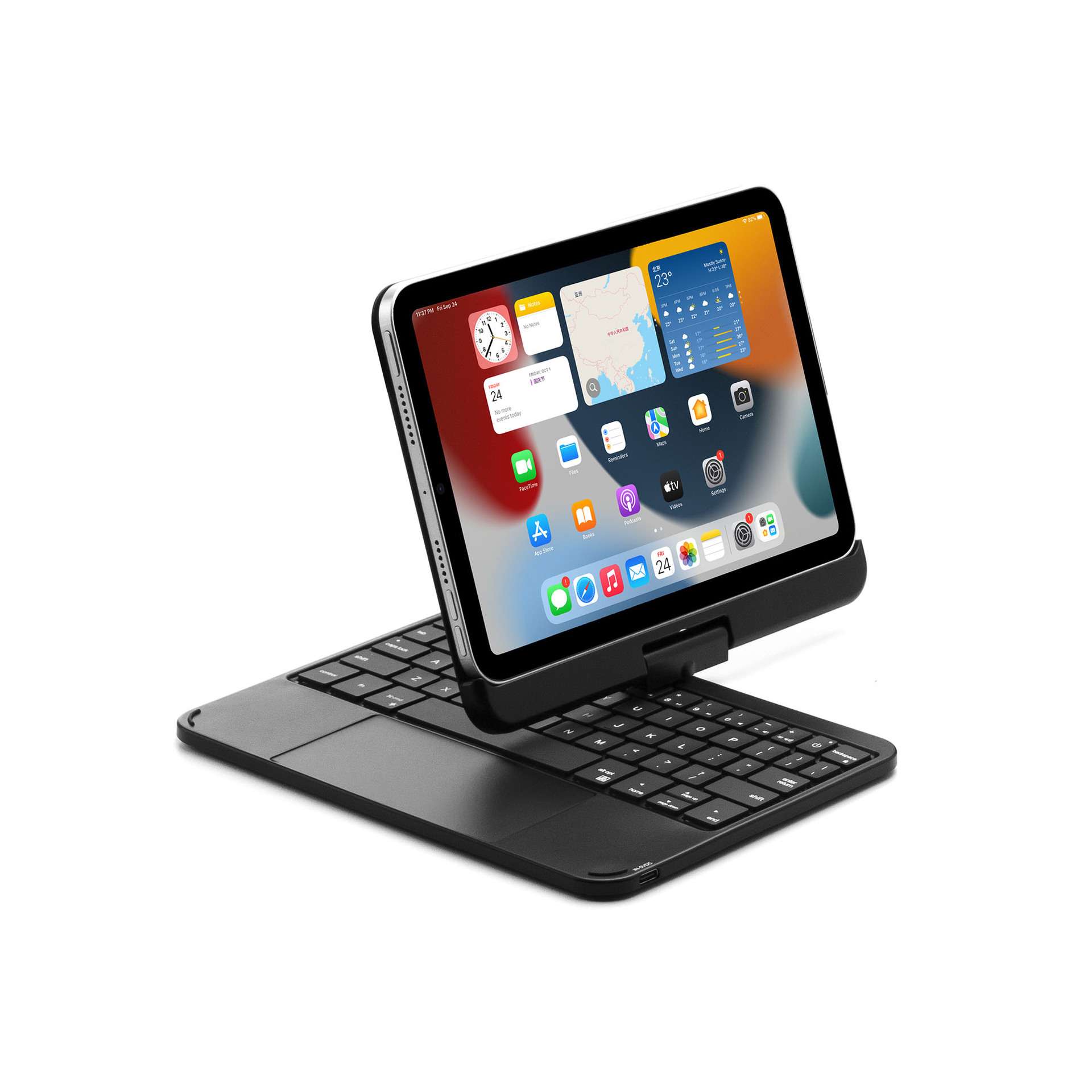 iPadカバーアイパッドミニ用キーボード付き保護ケース