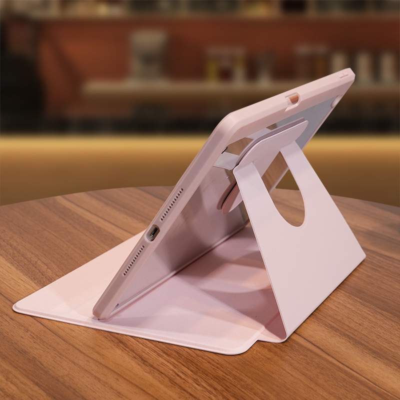 ipadカバー 透明背面スタンド付き保護ケース