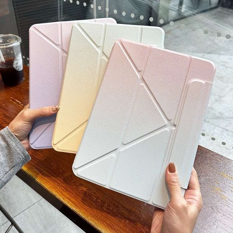 折り畳み式iPadケース 磁気吸着スタンド機能付き