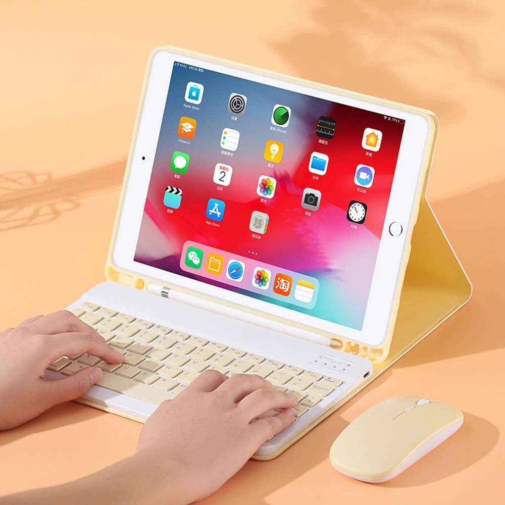 iPadカバーiPadミニ用 キーボード付き保護ケース