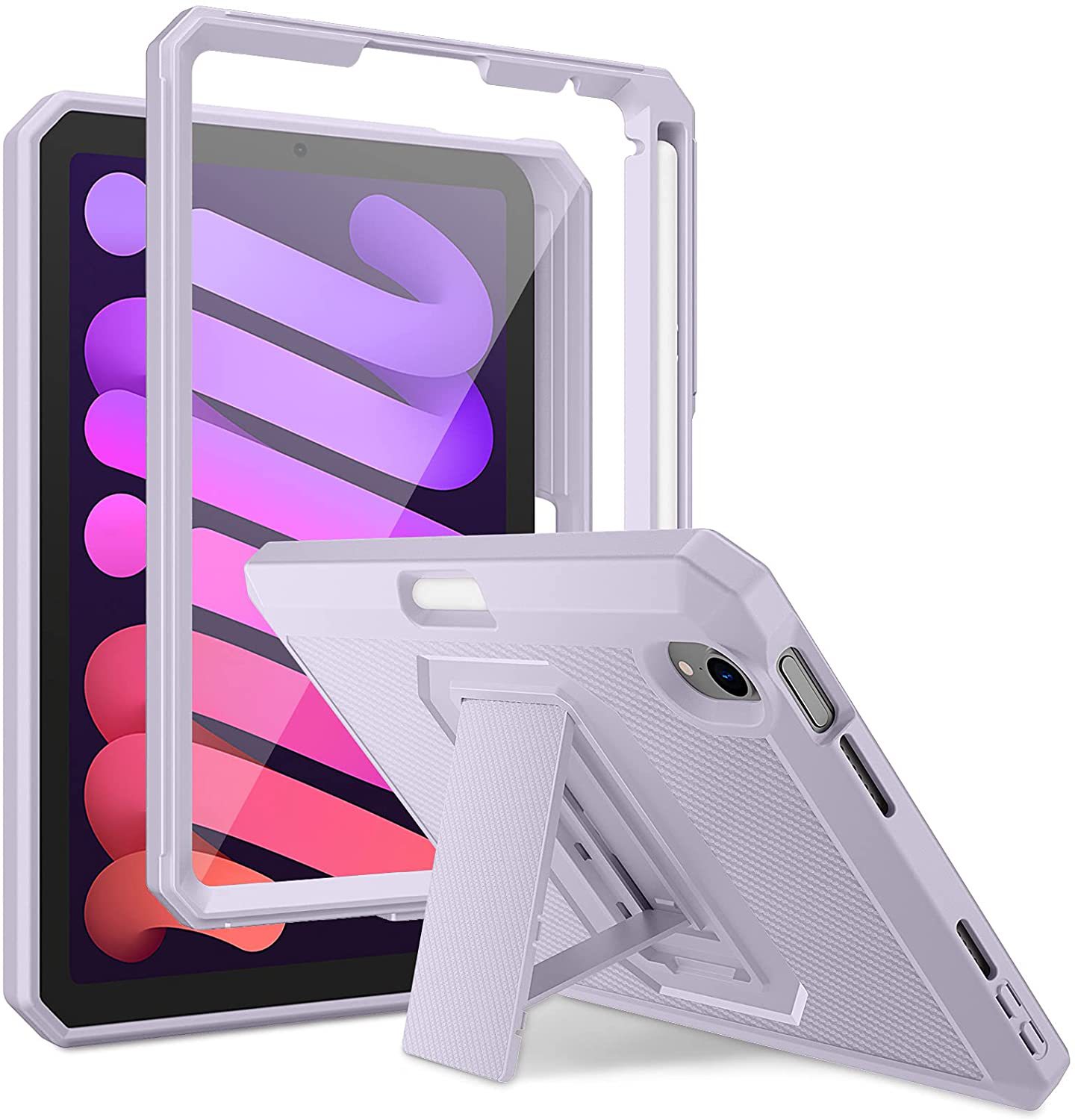 ipadカバー 全方位保護 防水スタンド機能付きケース