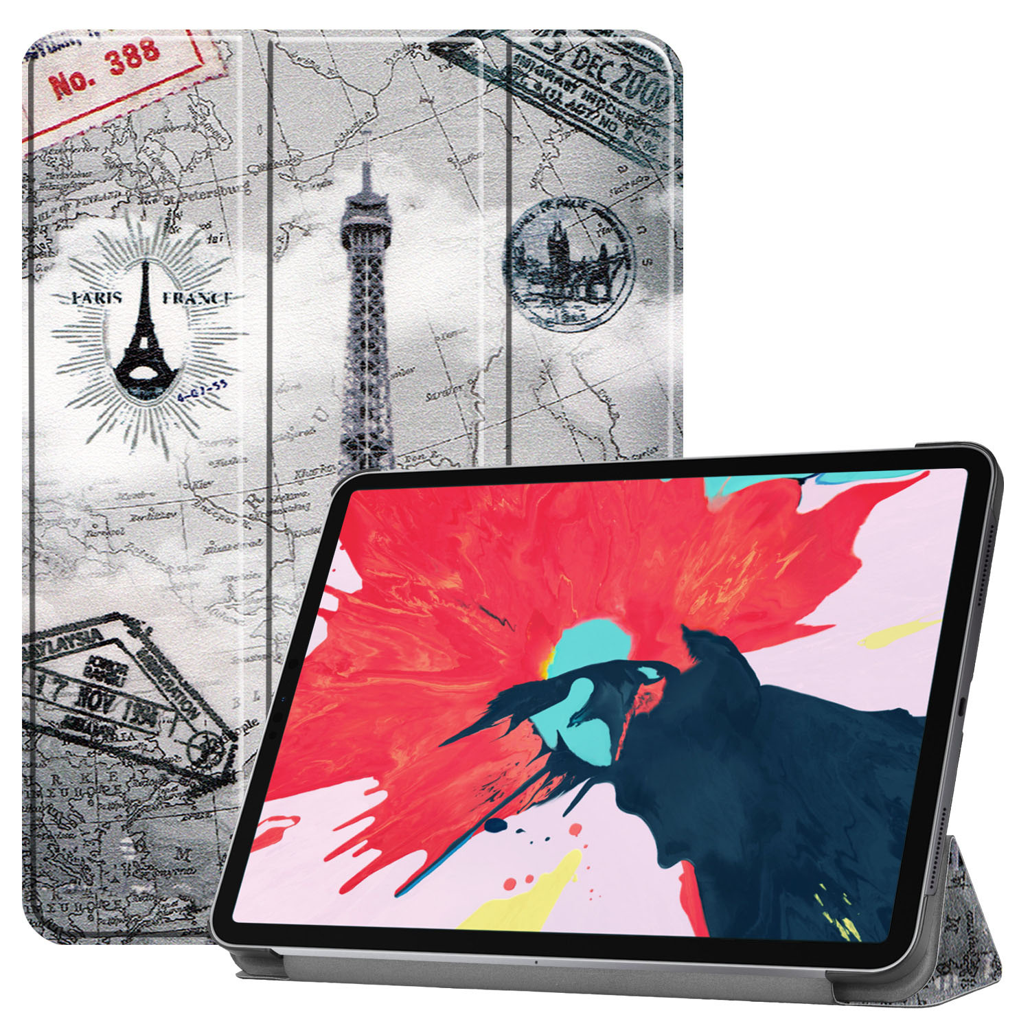 ipadカバー iPad Pro 11インチ ケース 手帳型 スタンド機能付き 傷防止カバー