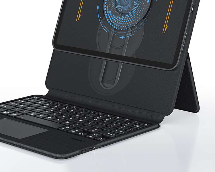 iPadケース タッチパッド付き多機能タブレットケース