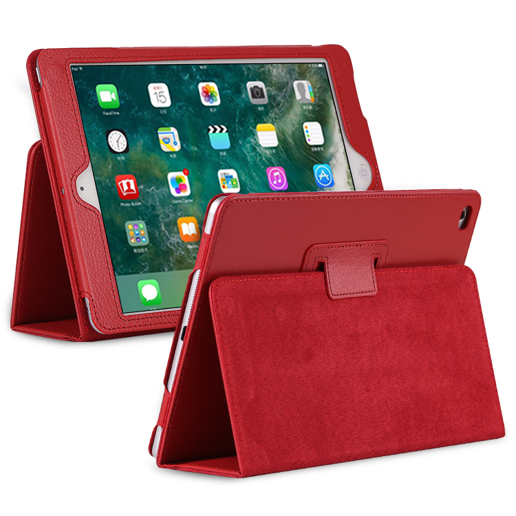 ipadカバー 上質レザー調スタンド機能付き保護ケース