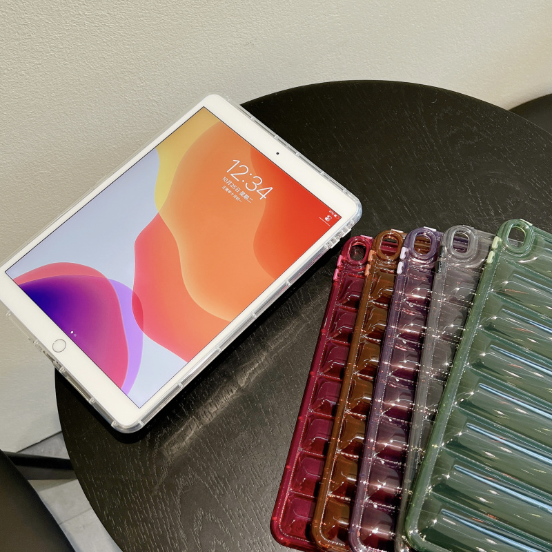 ipadカバー タブレット用透明ウェーブケース