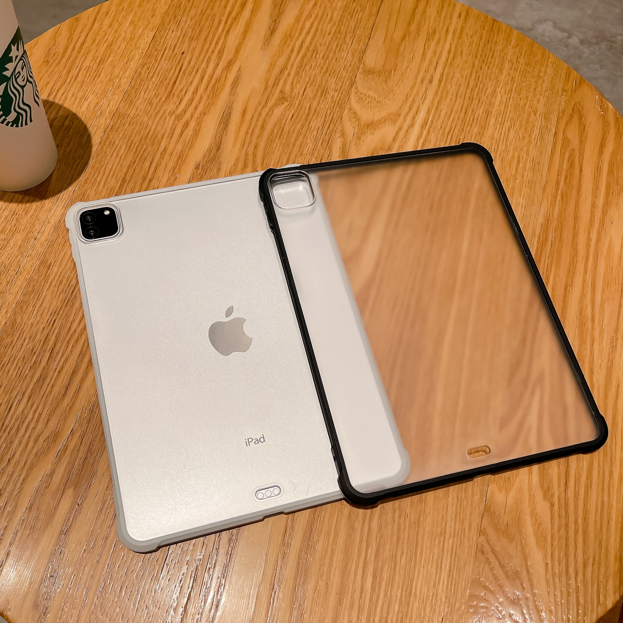 ipadカバー 透明感あふれる薄型保護ケース