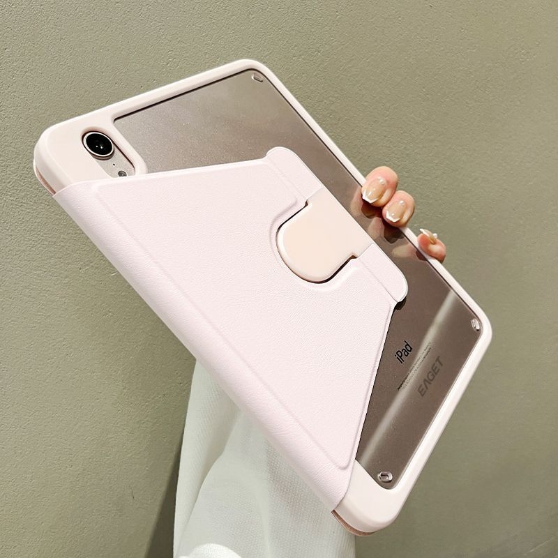 ipadカバー シンプル背面ポケット付き保護ケース