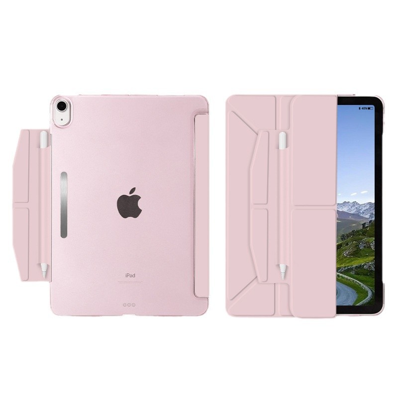 タブレットケース 多角度スタンド機能付きペン収納ipadケース