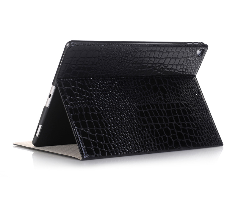 タブレットケース 高級感溢れるクロコダイル型押し手帳型タブレットケース iPad/iPad Air/iPad Pro/mini