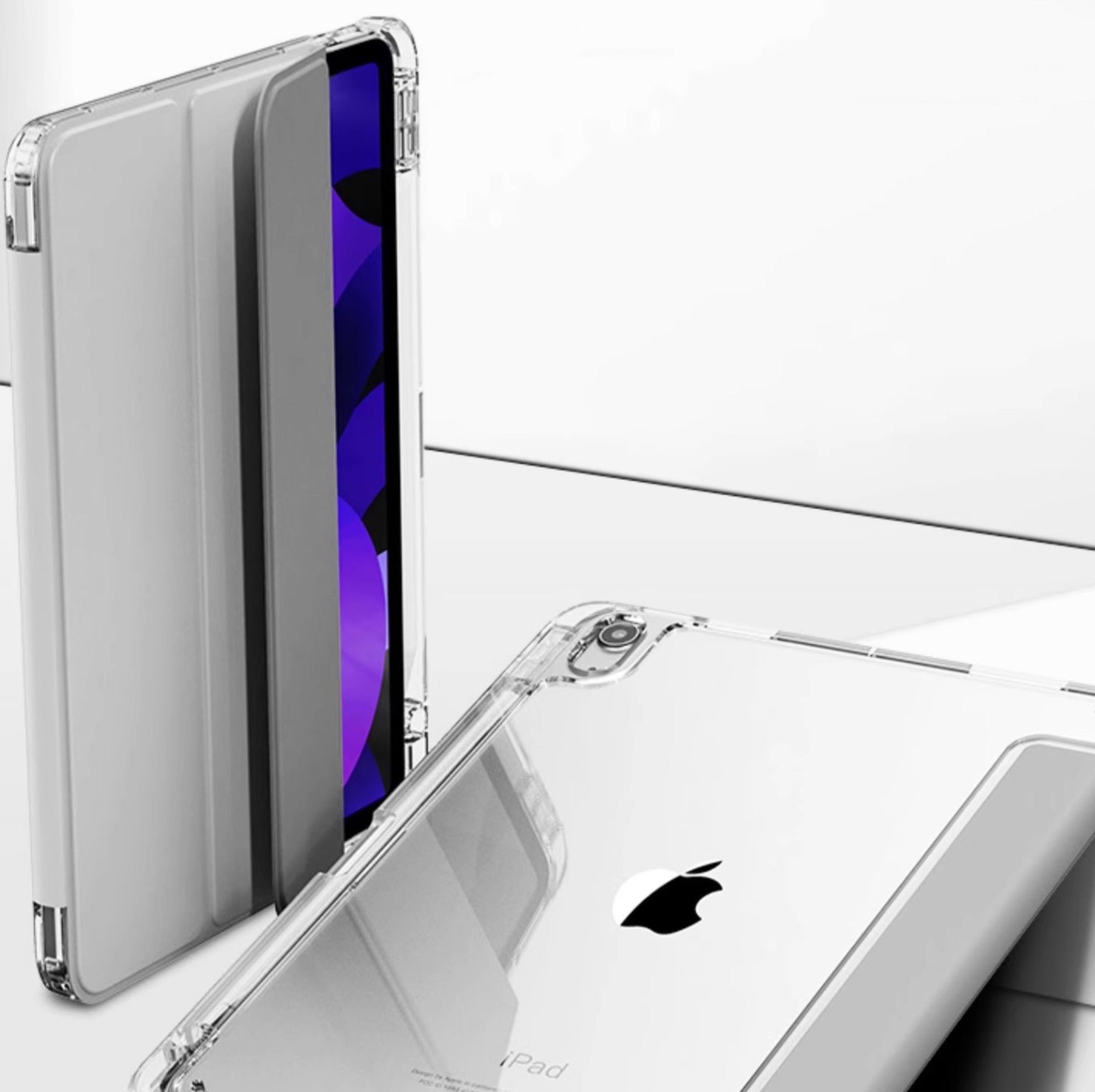 タブレットケース 高透明 耐黄変 保護背面カバー