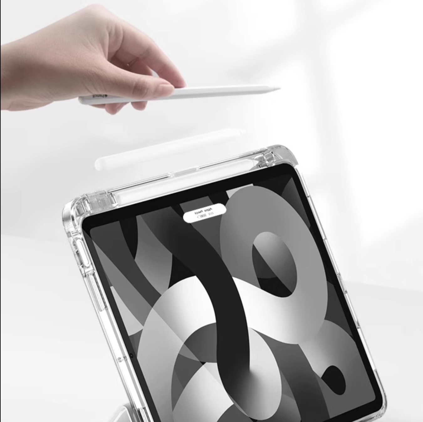 タブレットケース 高透明 耐黄変 保護背面カバー