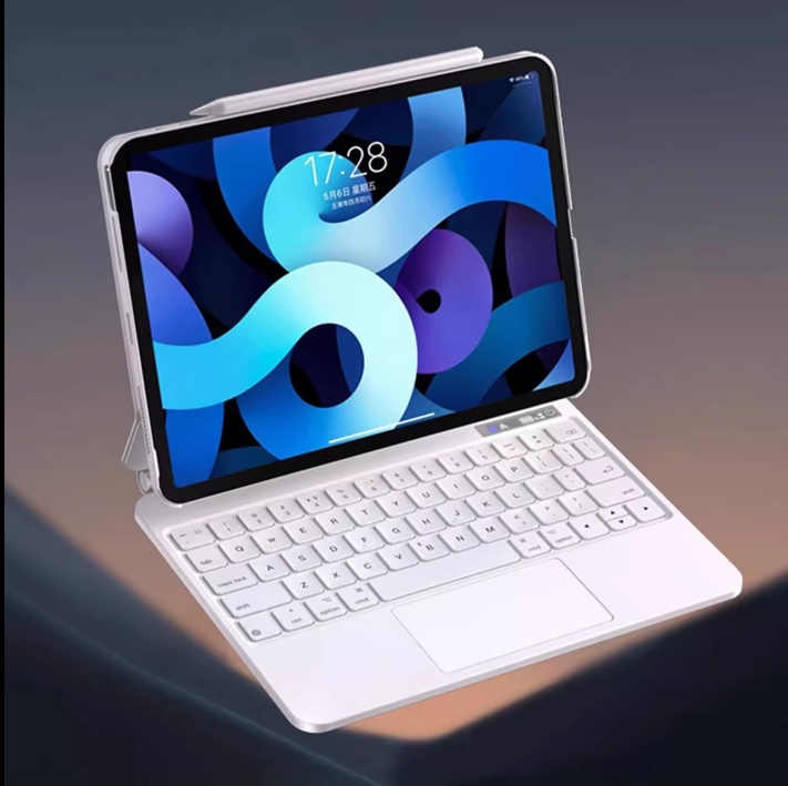 タブレットケース 多角度調整可能な磁気着脱式タブレット台
