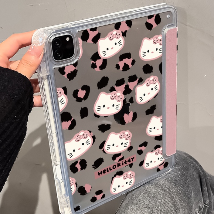 タブレットケース ねこ柄ヒョウ模様タブレット保護ケース