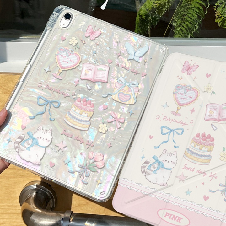 タブレットケース 月と動物たちの夢見るタブレットカバー