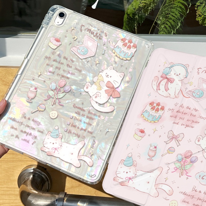 タブレットケース 月と動物たちの夢見るタブレットカバー