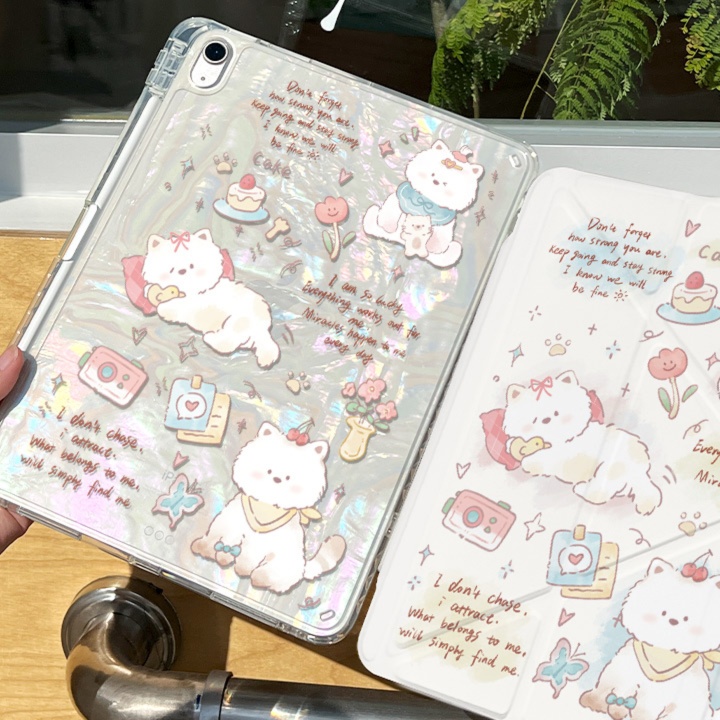 タブレットケース 月と動物たちの夢見るタブレットカバー