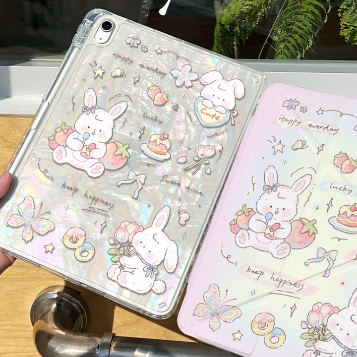 タブレットケース 月と動物たちの夢見るタブレットカバー