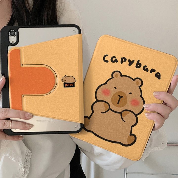 タブレットケース ねこキャラクター かわいい 保護カバー
