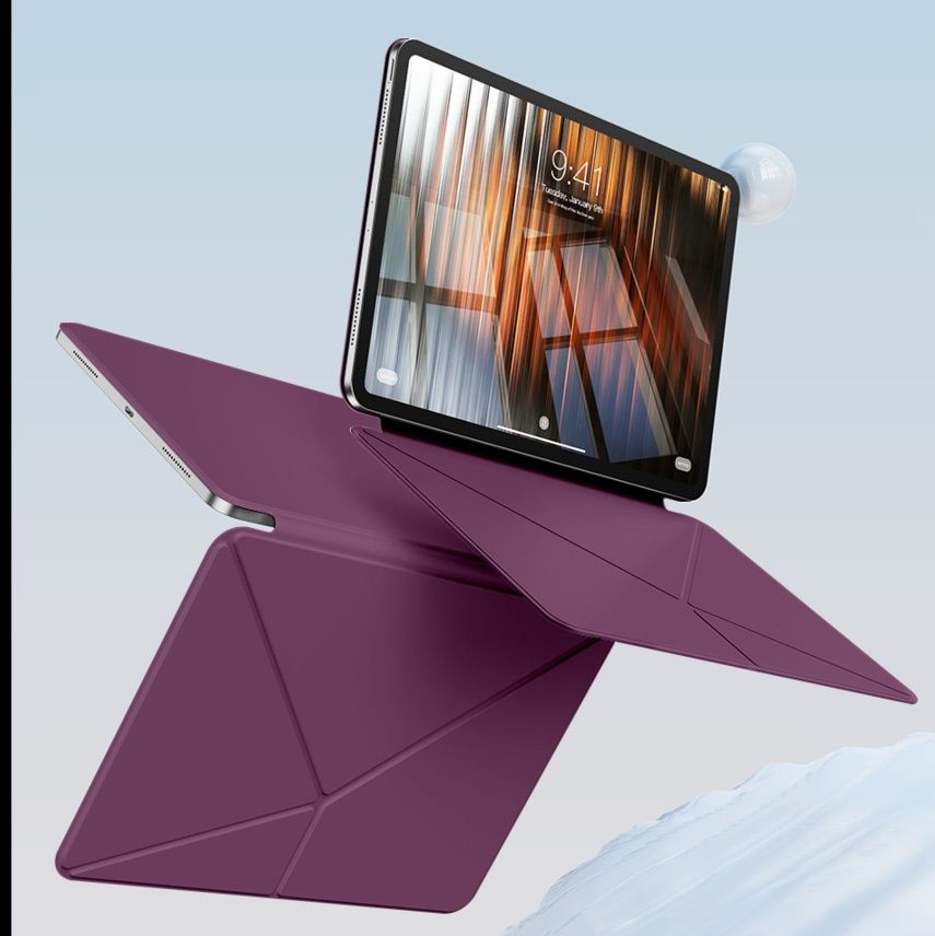 iPad/タブレットケース 多機能折りたたみ式タブレット保護カバー