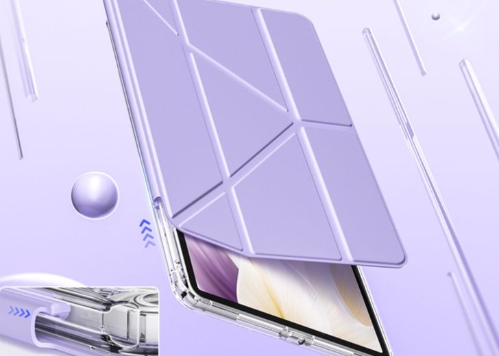 Hauwai/MatePad/Y字折透明保護ケース（取り外し可能）